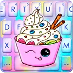 Kawaii Ice Cream Keyboard Them icon