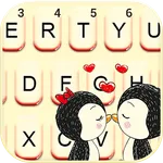 Love Kiss Penguin Keyboard The icon