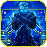 Neon Blue Ninja Theme icon