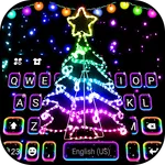 Neon Christmas Tree Theme icon