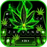 Neon Weed Smoke Theme icon