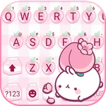 Pink Cute Peach Theme icon