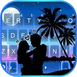 Romantic Beach Love Keyboard B icon