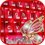 Rose Red Butterfly Theme icon