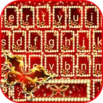 Royal Red Butterfly Keyboard T icon