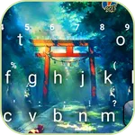 Temple In Forest Keyboard Them icon