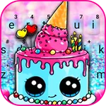 Unicorn Cake Glitter Keyboard  icon