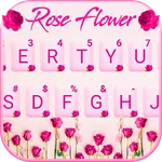 Vintage Pink Roses Keyboard Th icon