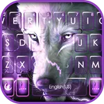 Wolf Lightning Keyboard Theme icon