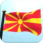 Macedonia Flag 3D Wallpaper icon