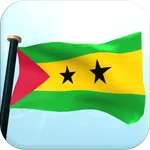 Sao Tome and Principe Flag 3D icon