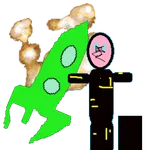 Asteroid Invasion - one click  icon