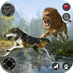 Wild Animal Wolf Game icon