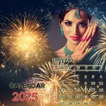 Calendar photo frame 2025 icon