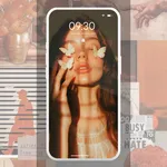 Indie Aesthetic Girl Wallpaper icon