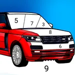 Cars Coloring by Number icon