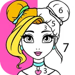 Girls Coloring Book for Girls icon