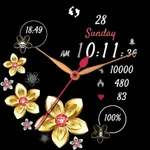 Golden Flowers Luxury Dial icon