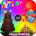 Birthday GIF icon