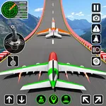 Plane Stunt Racing Plane Games icon