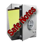 Safe Notes is a secure notepad icon