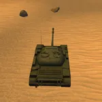 Tank desert drive game sim 3d icon