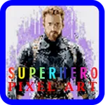 Superhero - Pixel Art icon