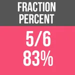 Fraction to Percent Calculator icon