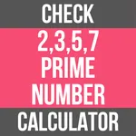 Check Prime Number Calculator icon