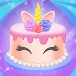 Unicorn Cake Cooking Games 2-6 icon