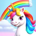 Unicorn Glitter Coloring Games icon