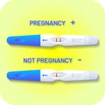Teste de gravidez app guia icon