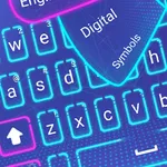 Hologram keyboard icon