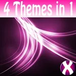 Pink Streaks Complete 4 Themes icon