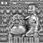 Silver Lucky Charm Go Keyboard icon