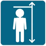 Height (height measurement) icon