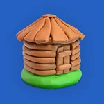 Making clay houses & castles icon