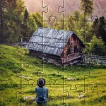 Countryside jigsaw puzzles icon