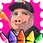 john pork coloring icon