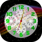 Space Clock 3D LWP icon