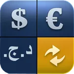 Currency exchange rate Square  icon