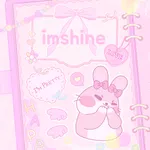 pink rabbit diary theme icon