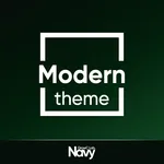 Modern GREEN-Kakao talk theme icon