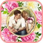 Flower photo frame 2019 icon