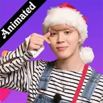 Bts Christmas Animated Sticker icon