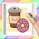 How to Draw Kawaii Easy icon