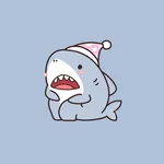 Kawaii Shark Wallpaper 4K icon
