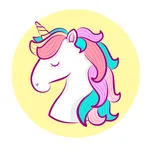 Kawaii Unicorn Birthday icon