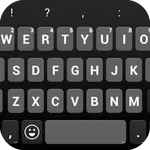 Emoji Keyboard - Black Round icon