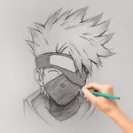 how to draw cartoon and manga icon